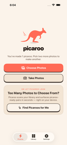 Picaroo — The hard part is choosing